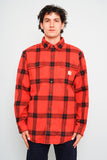Camisa escocesa roja Carhartt Talla M Image 0