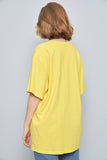 Polera casual  amarillo onlyny talla Xl 031