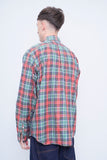 Camisa escocesa verde/rojo Polo Talla Xl Image 2