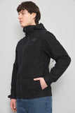 Parka casual  negro the north face talla S 441