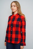 Camisa escocesa roja Tommy Hilfiger Talla S Image 1