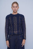 Jacket Azul balman x h&m Talla 38 Image 0