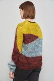 Sweater casual  multicolor ulla johnso talla S 707