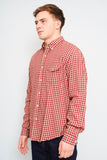 Camisa cuadrille rojo J Crew Talla L Image 1