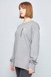 Polera casual  gris carhartt talla L 510