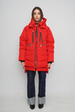 Parka Rojo Orolay  Talla L Image 3
