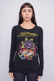 Polera Negro Ed Hardy Talla Xs
