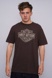 Polera Café harley davidson Talla L