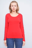 Polera Rojo Tommy Hilfiger Talla S