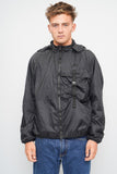 Cortaviento Negro Nike Talla M