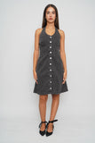 Vestido denim negro Levis Talla M Image 0