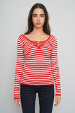 Sweater Rojo/blanco Guess Talla L Image 0