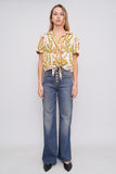 Blusa Multicolor Anthropologie Talla 10 Image 3