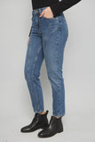 Jeans casual  azul mng talla 36 748