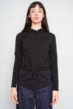 Polerón Negro Athleta Talla XXS