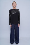 Blusa Negro nina ricci paris Talla 14 Image 3