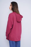 Polerón Burdeo adidas Talla L Image 2