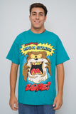 Polera turquesa Zubaz Talla L Image 0