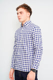 Camisa cuadrille azul Brooks Brothers Talla S Image 1