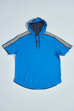 Poleron casual  azul  adidas talla L 172