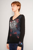 Polera Negro harley davidson Talla L Image 1