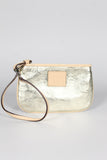 Cartera/Mochila dorado Coach Talla TU
