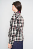 Blazer cuadrille gris Tahari Talla 14 Image 2