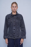 Jacket denim gris  Massimo Dutti Talla M Image 0