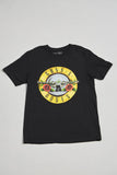 Polera casual  negro guns n roses talla M 329