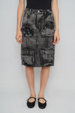 Falda denim gris Pretty Little Thing Talla 40 Image 0