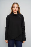 Poleron Negro Athleta Talla L Image 0