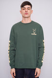 Polera Verde playboy x pacsun Talla M Image 0