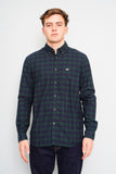 Camisa escocesa verde/azul Lacoste Talla M Image 0