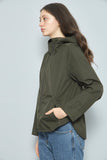 Cortaviento casual  verde lululemon talla M 441