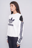 Polerón Blanco Adidas Talla S Image 1