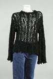 Sweater Negro Zara Talla S