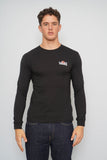 Polera Negro Vans Talla L Image 0