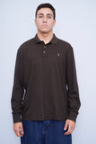 Polera Café polo ralph lauren Talla L