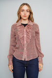 Blusa Rojo Cacharel Talla 38 Image 0