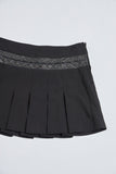 Falda casual  negro bcbgeneration talla Xs 595