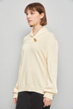 Sweater casual  beige lauren talla Xl 798