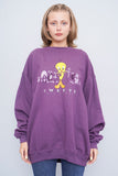Polerón Morado Six Flags Talla Xl Image 0