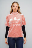 Polera Rosado Adidas Originals Talla M Image 0
