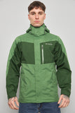 Parka casual  verde columbia talla S 696