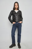 Chaqueta casual  negro tahari talla S 311