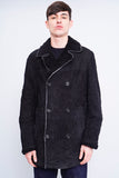 Abrigo Negro BOSS Talla 42