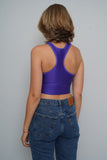 Top Morado rebook cardi b Talla S Image 2
