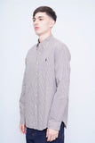 Camisa escocesa cafe Polo Talla L Image 1