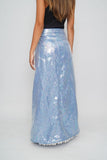 Falda denim celeste Pilcro anthropologie Talla 42 Image 2
