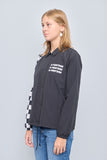Cortaviento Negro Vans Talla S Image 1